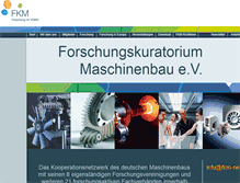Tablet Screenshot of fkm-net.de